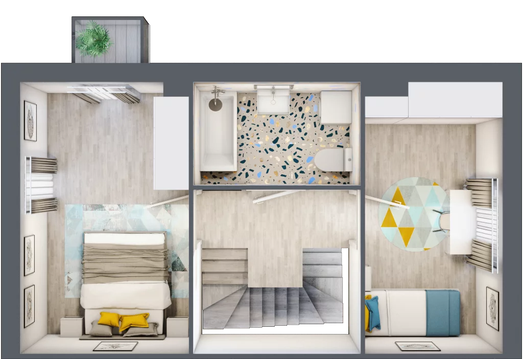 Dom 68,29 m², oferta nr 20B, Osiedle Słoneczne, Sulejówek, ul. Szklarniowa