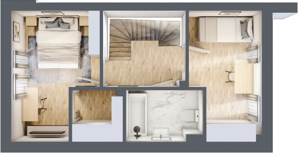 Dom i rezydencja 72,53 m², oferta nr 1, Slow Wilanów, Warszawa, Wilanów, ul. Gratyny