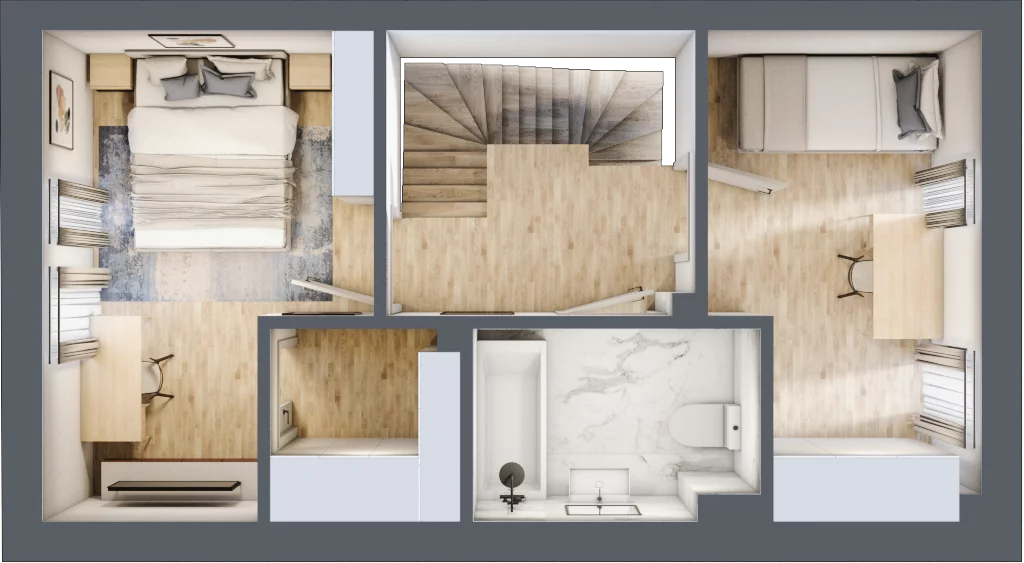 Dom i rezydencja 72,53 m², oferta nr 5, Slow Wilanów, Warszawa, Wilanów, ul. Gratyny