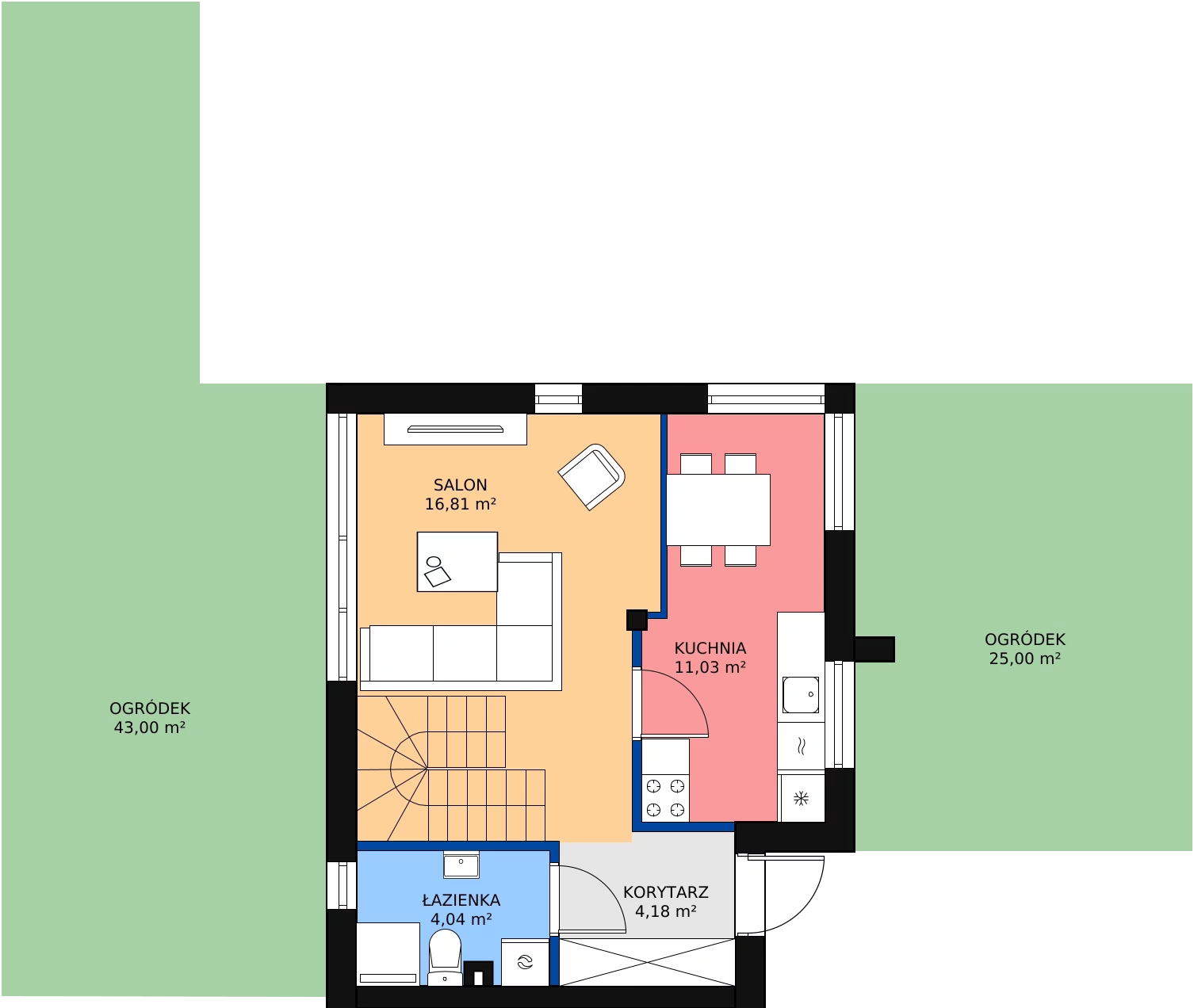 Zalety domu i rezydencji 79.98 m², 10