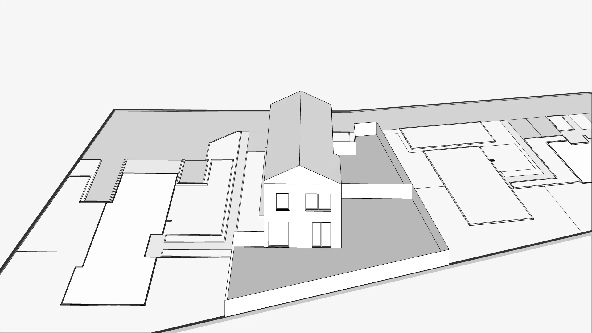 Wirtualna makieta 3D domu 100.14 m², 12