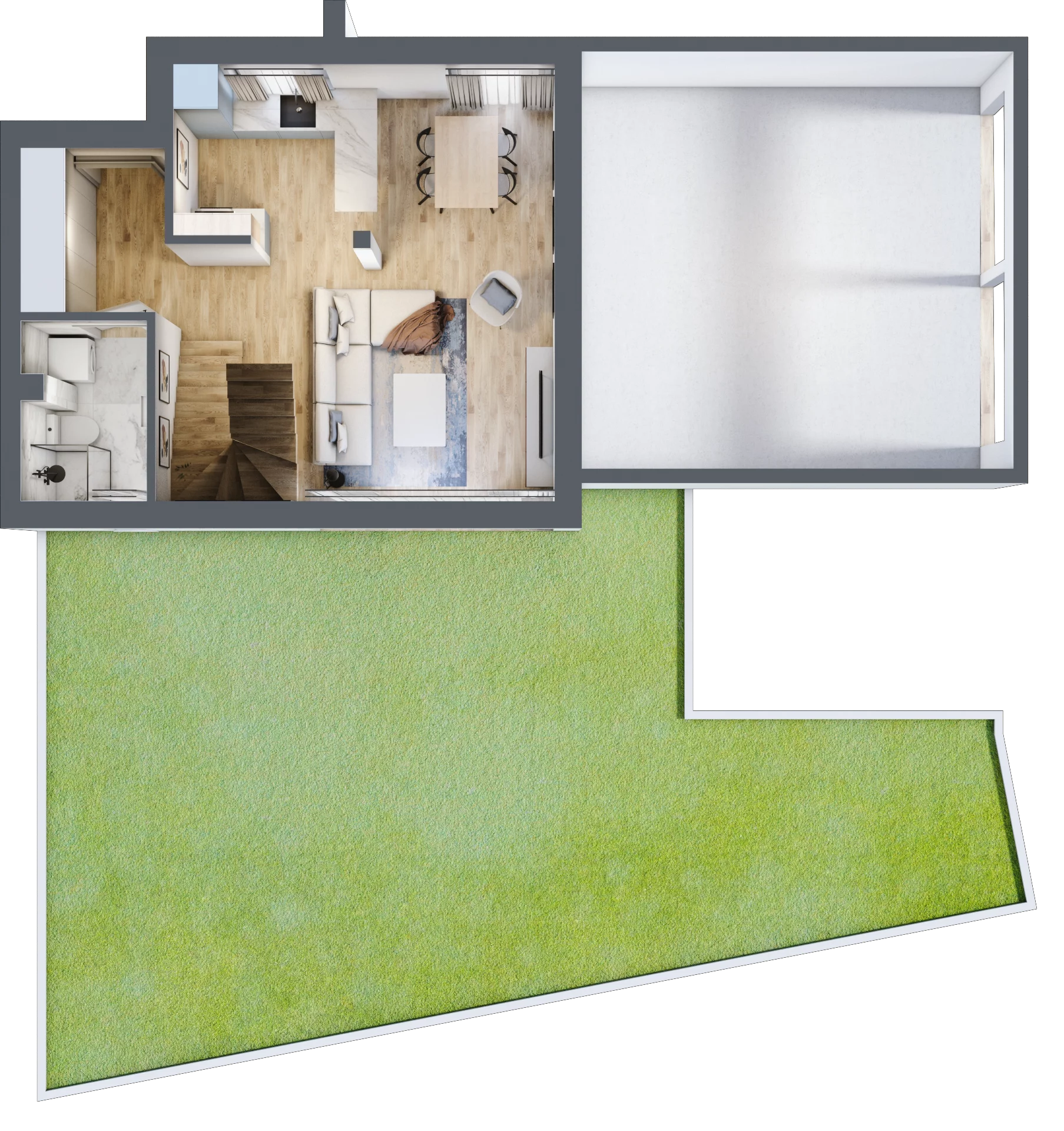 Dom i rezydencja 79,98 m², oferta nr 11, Slow Wilanów, Warszawa, Wilanów, ul. Gratyny