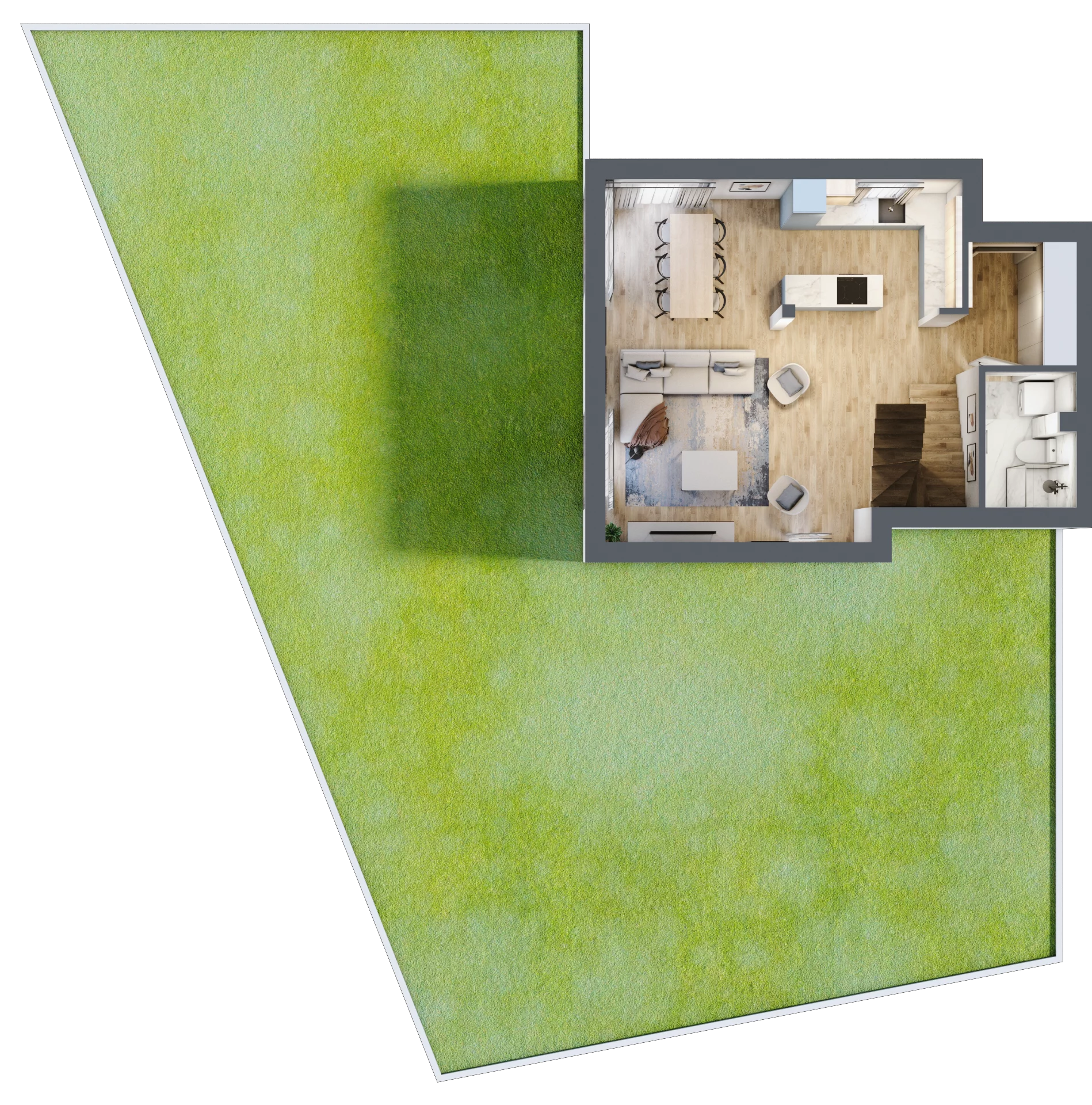 Dom i rezydencja 100,14 m², oferta nr 12, Slow Wilanów, Warszawa, Wilanów, ul. Gratyny