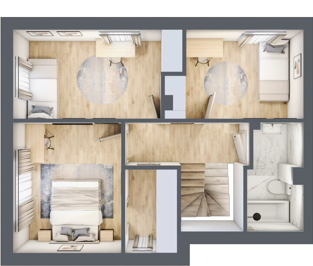 Dom i rezydencja 100,14 m², oferta nr 12, Slow Wilanów, Warszawa, Wilanów, ul. Gratyny
