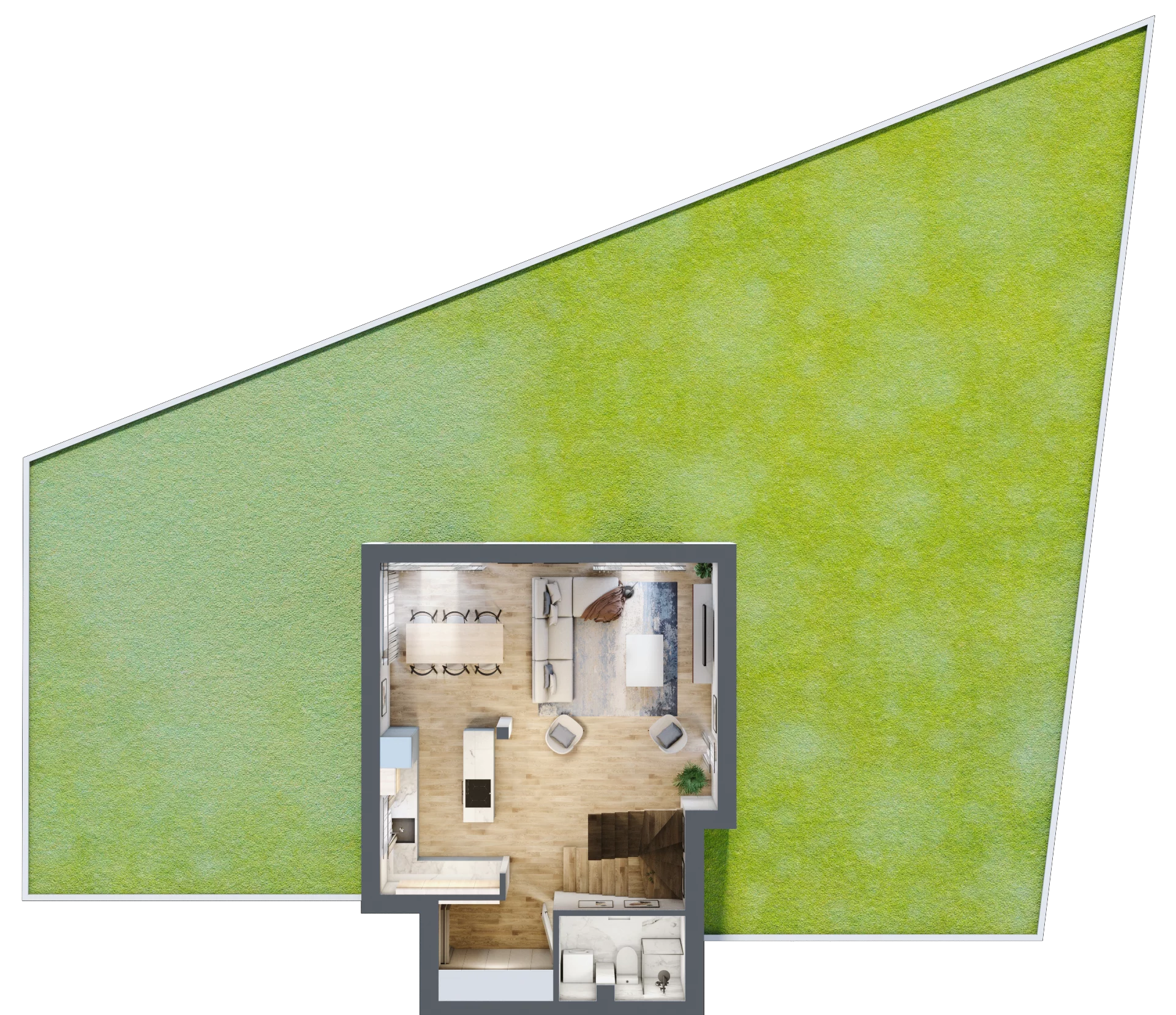 Dom i rezydencja 100,14 m², oferta nr 13, Slow Wilanów, Warszawa, Wilanów, ul. Gratyny