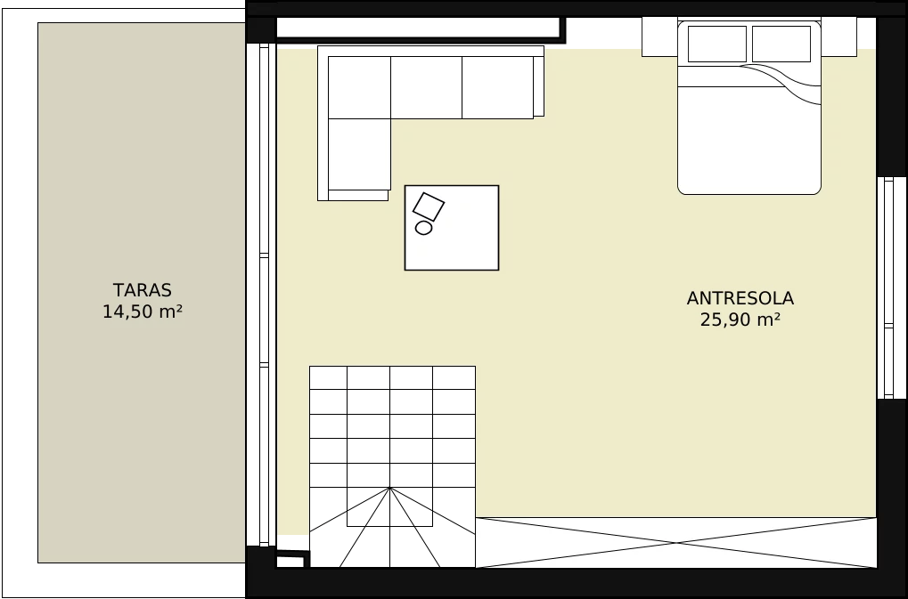Dom 143,04 m², oferta nr 4A, Wille przy Lesie, Jazgarzewszczyzna, ul. Krzywa