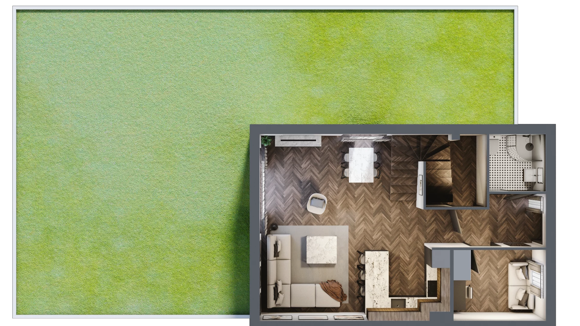 Dom 141,74 m², oferta nr 5B, Wille przy Lesie, Jazgarzewszczyzna, ul. Krzywa