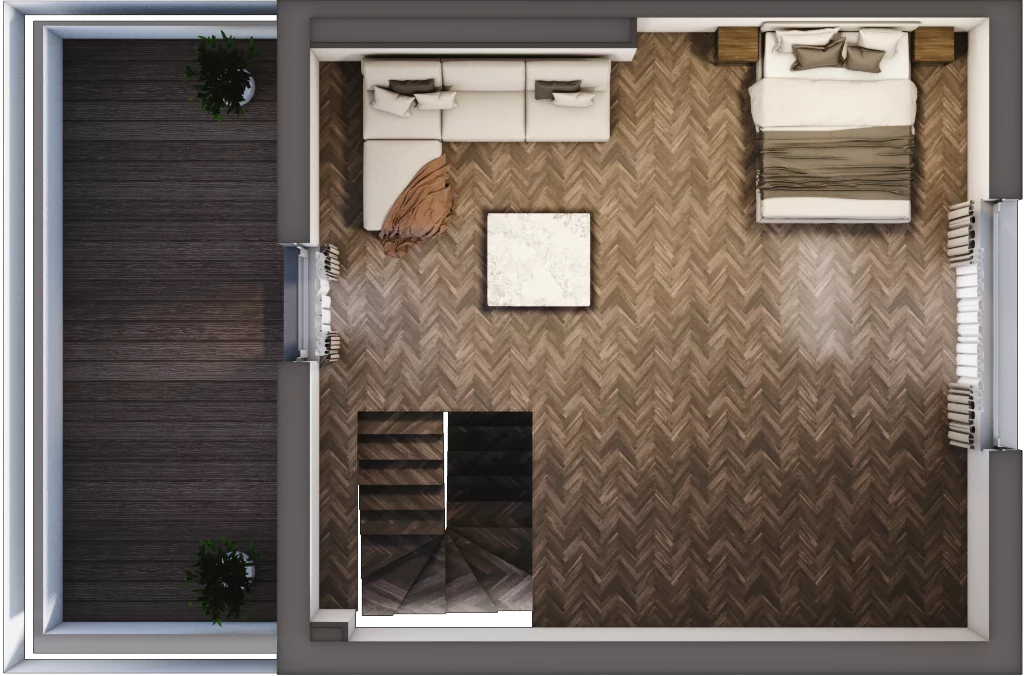Dom 143,04 m², oferta nr 9B, Wille przy Lesie, Jazgarzewszczyzna, ul. Krzywa