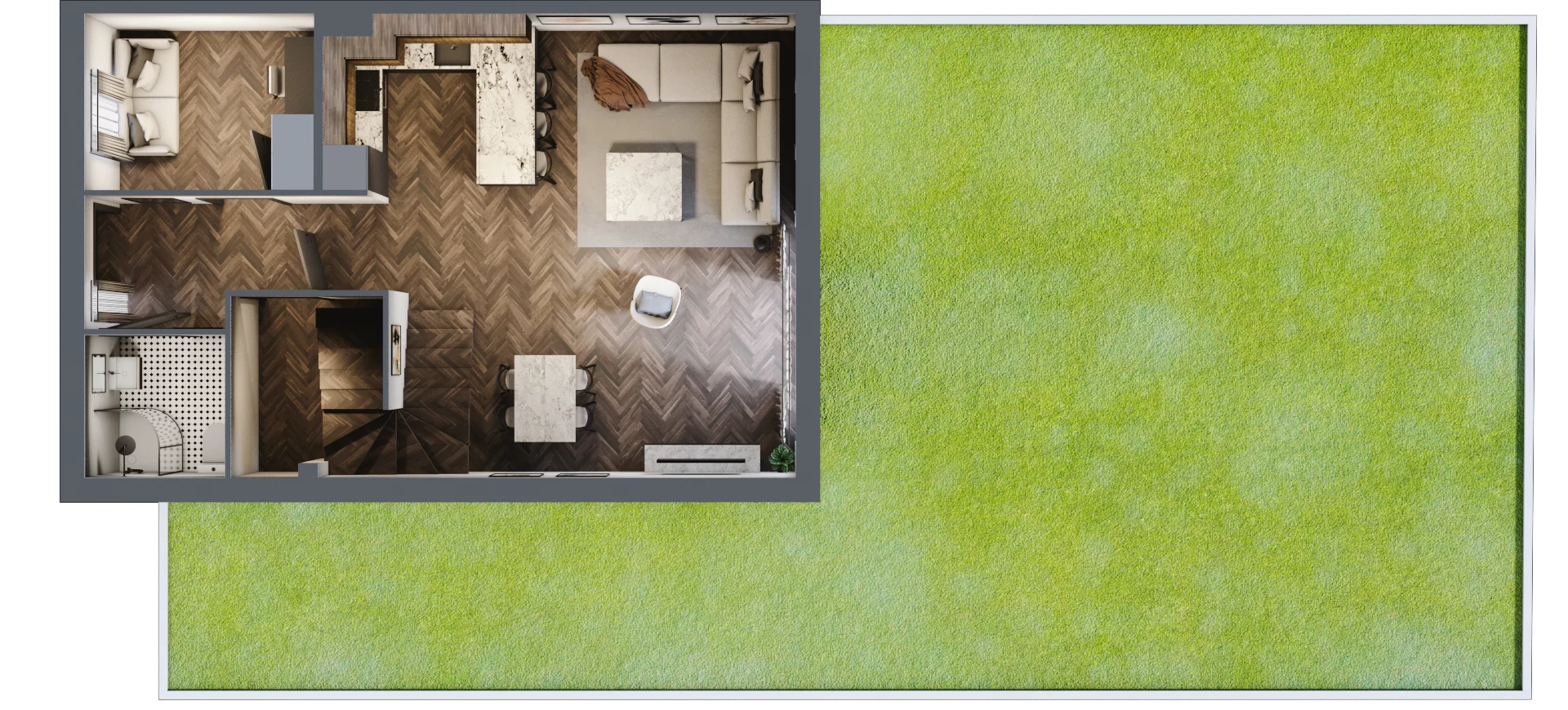 Dom 141,74 m², oferta nr 8B, Wille przy Lesie, Jazgarzewszczyzna, ul. Krzywa