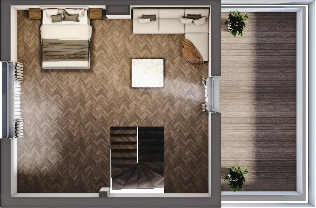 Dom 141,74 m², oferta nr 8B, Wille przy Lesie, Jazgarzewszczyzna, ul. Krzywa