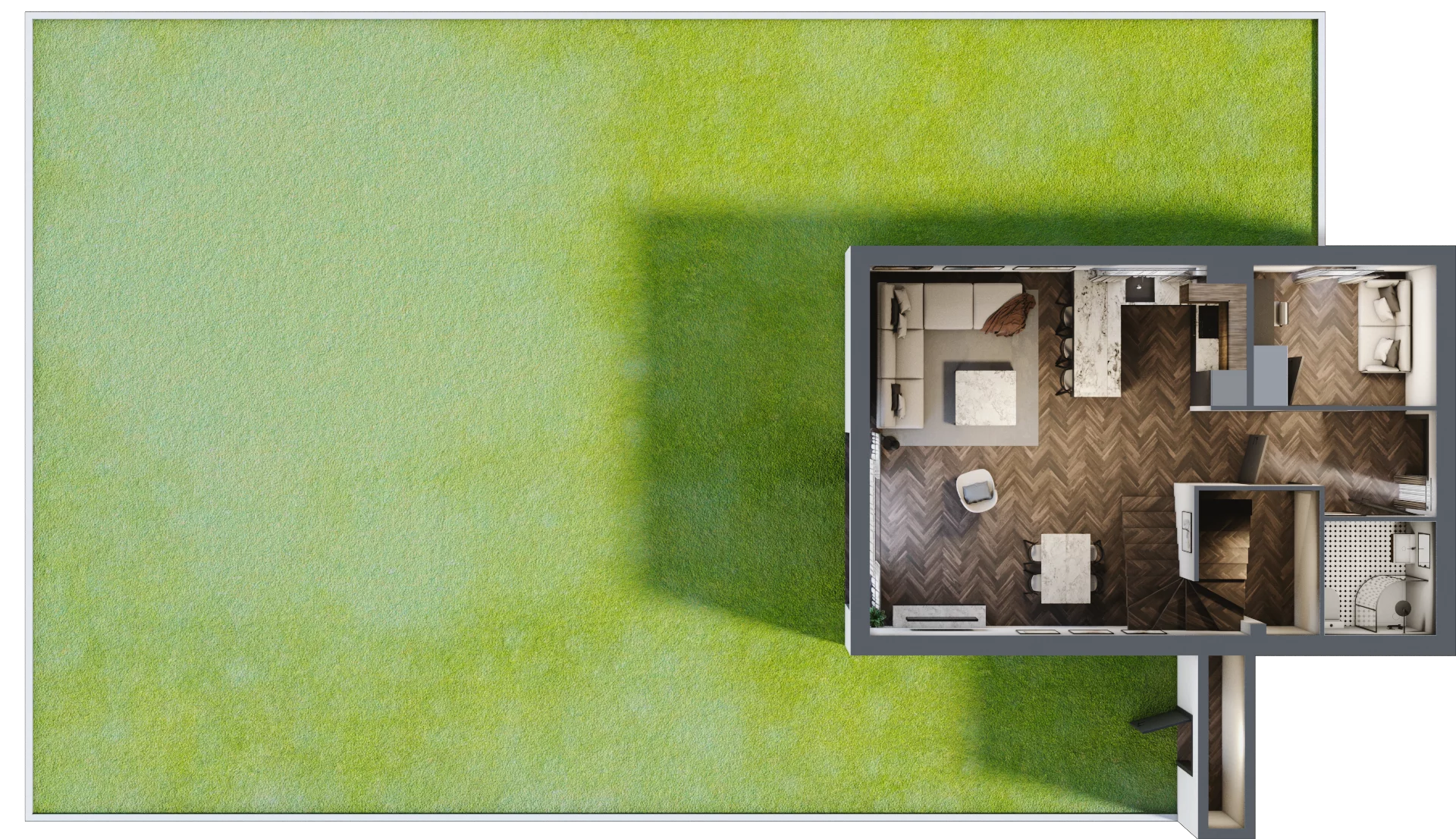 Dom 139,68 m², oferta nr 12B, Wille przy Lesie, Jazgarzewszczyzna, ul. Krzywa