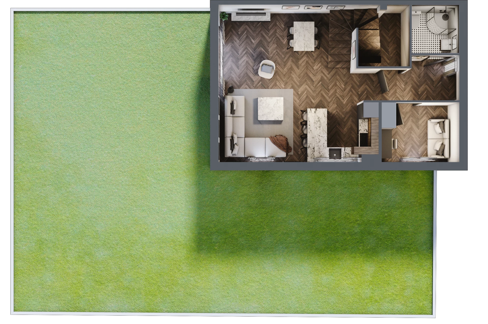 Dom 141,74 m², oferta nr 5A, Wille przy Lesie, Jazgarzewszczyzna, ul. Krzywa
