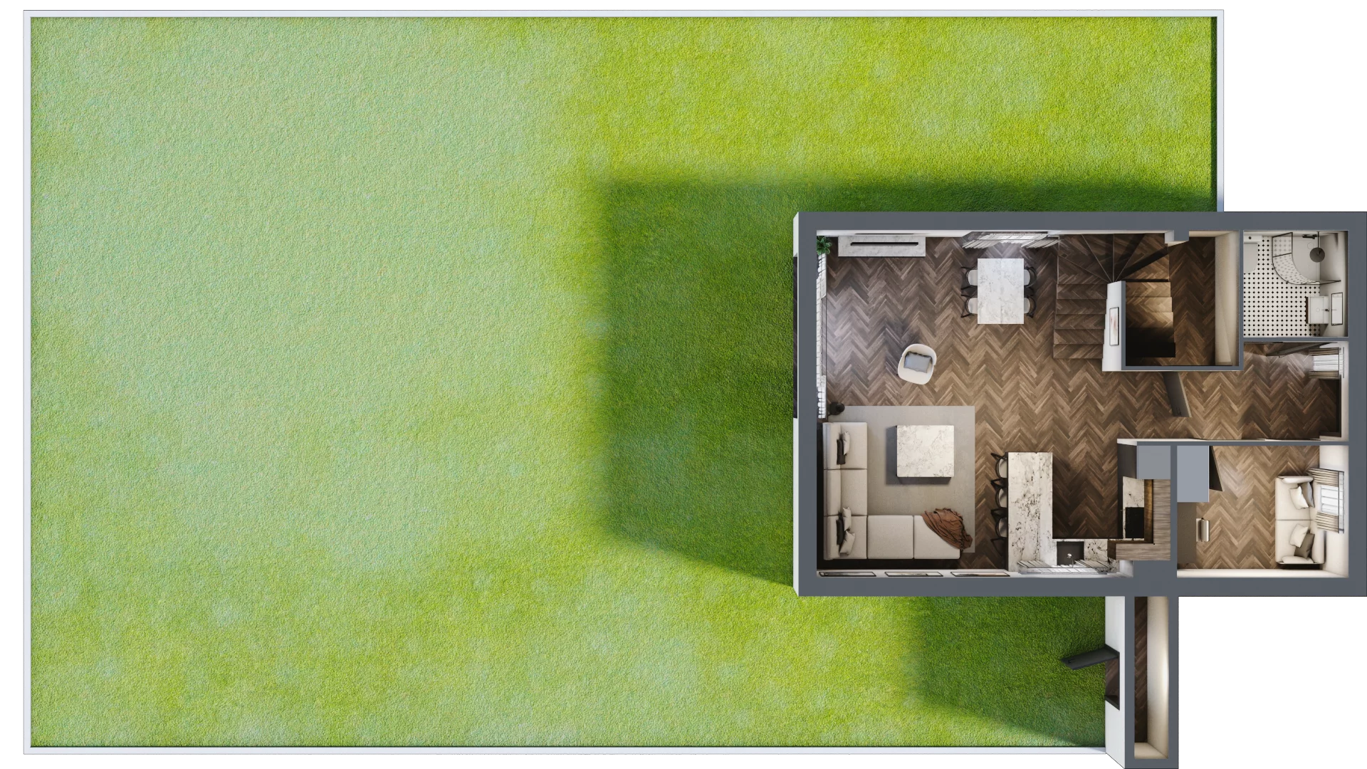 Dom 144,64 m², oferta nr 14B, Wille przy Lesie, Jazgarzewszczyzna, ul. Krzywa