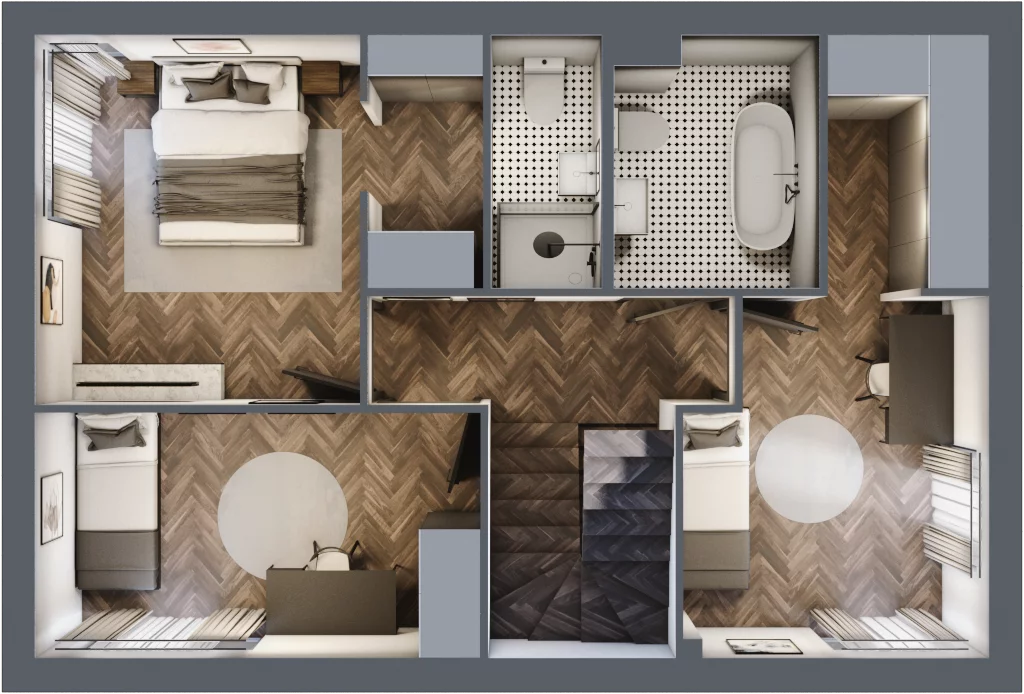Dom 143,34 m², oferta nr 11A, Wille przy Lesie, Jazgarzewszczyzna, ul. Krzywa