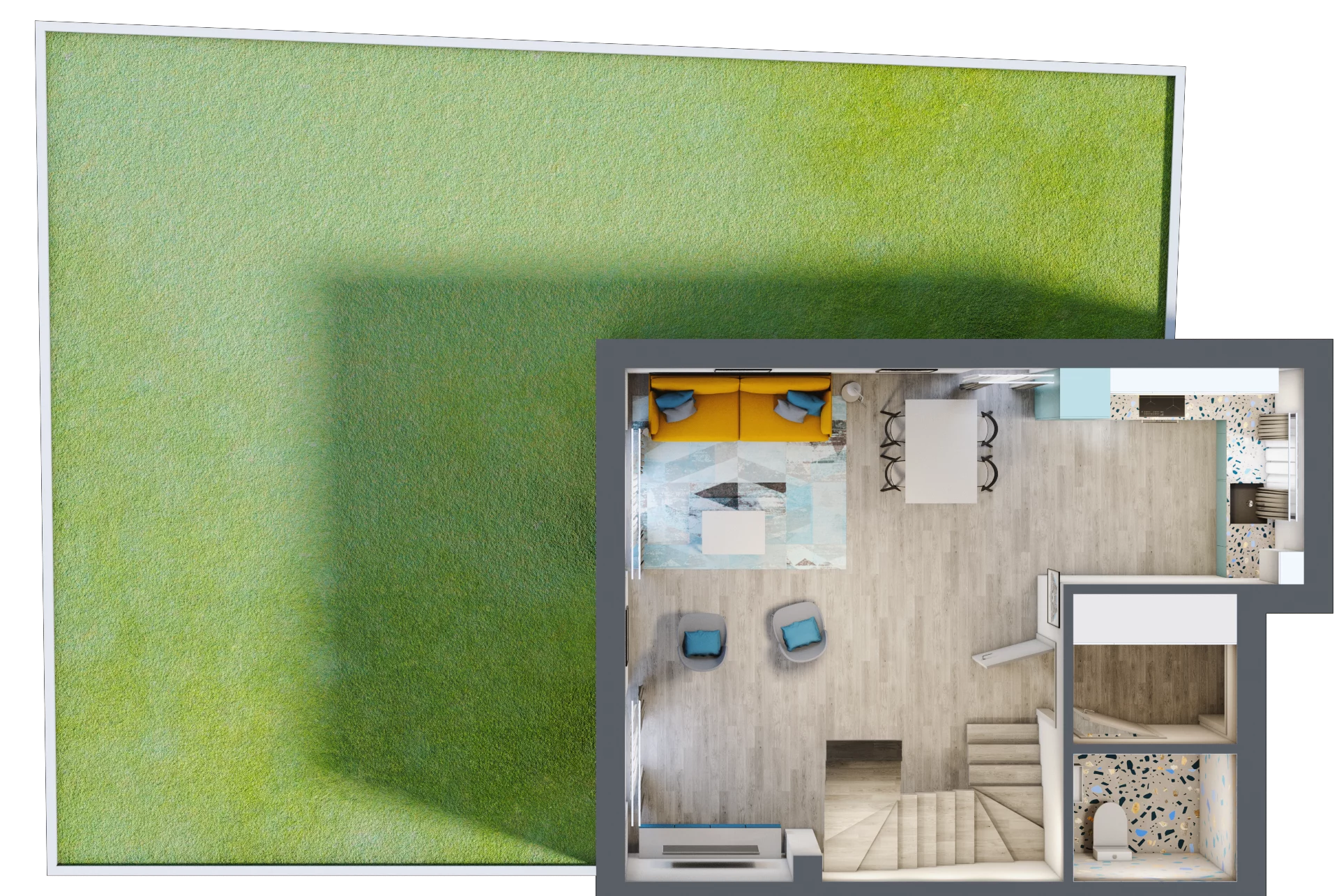 Dom 93,95 m², oferta nr 1A, Nova Magdalenka 7, Słomin, ul. Janczewicka