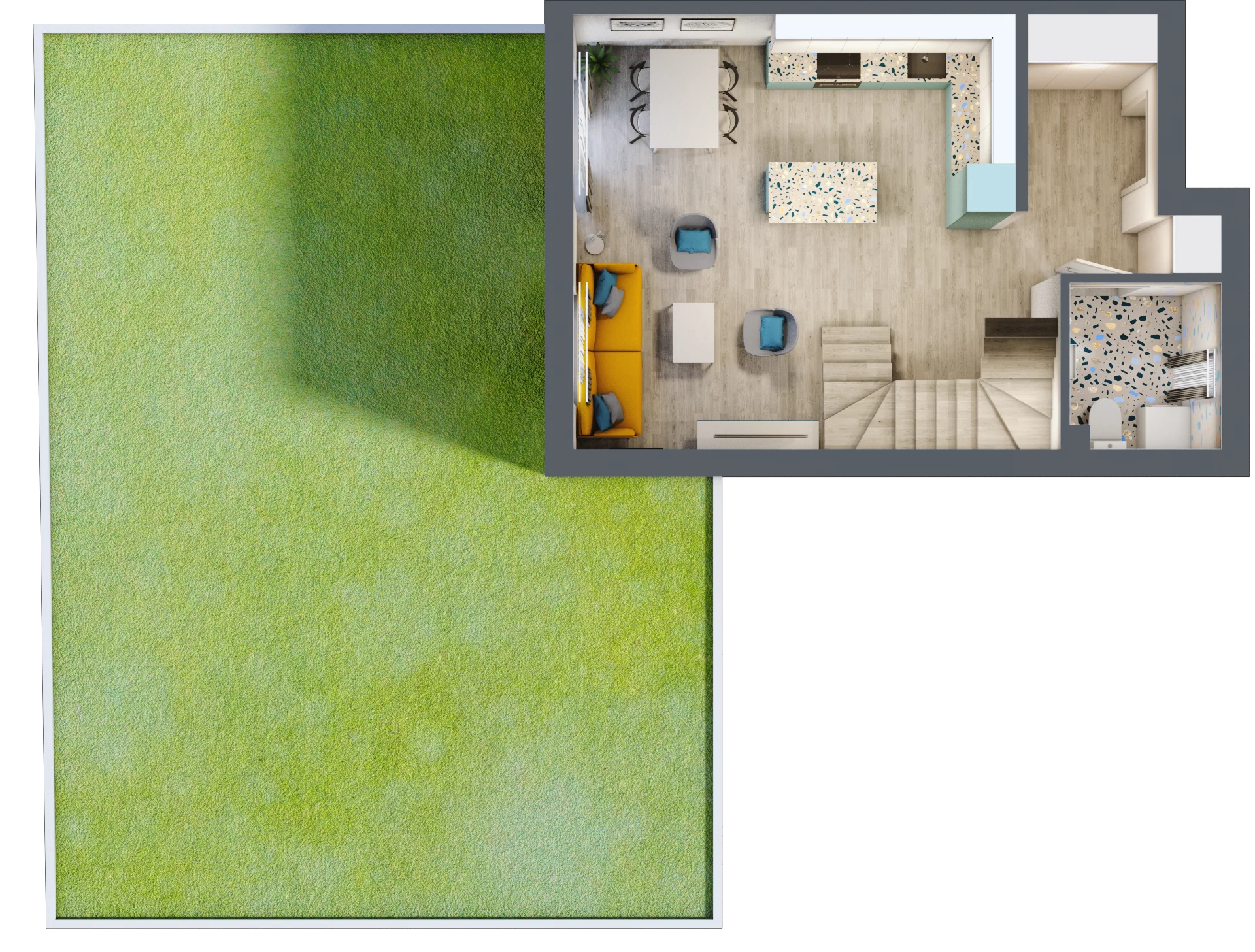 Dom 83,45 m², oferta nr 2B, Nova Magdalenka 7, Słomin, ul. Janczewicka