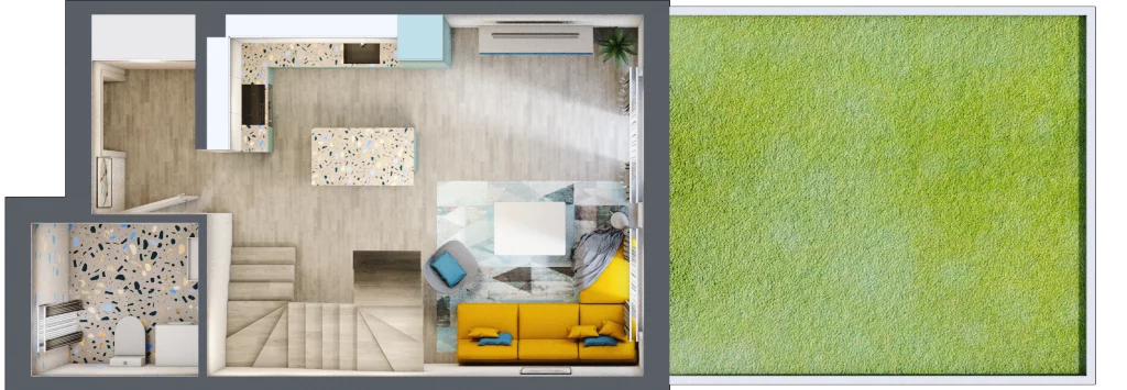 Dom 72,90 m², oferta nr 25A, Nova Magdalenka 7, Słomin, ul. Janczewicka