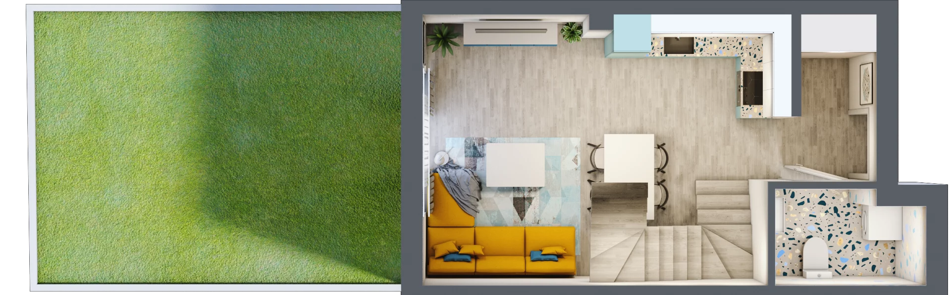 Dom 65,83 m², oferta nr 3B, Nova Magdalenka 7, Słomin, ul. Janczewicka