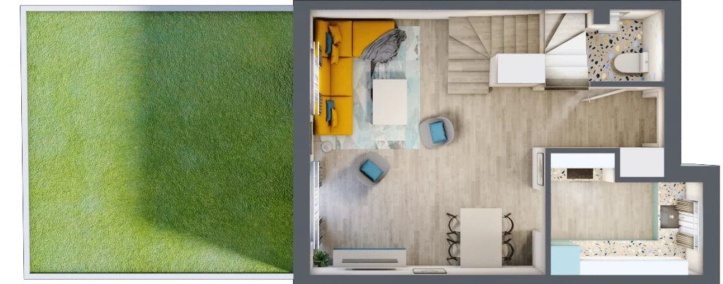 Dom 83,33 m², oferta nr 5B, Nova Magdalenka 7, Słomin, ul. Janczewicka