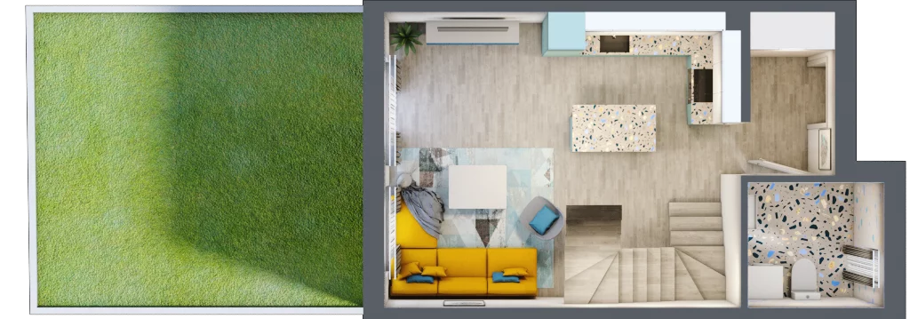 Dom 72,90 m², oferta nr 6B, Nova Magdalenka 7, Słomin, ul. Janczewicka