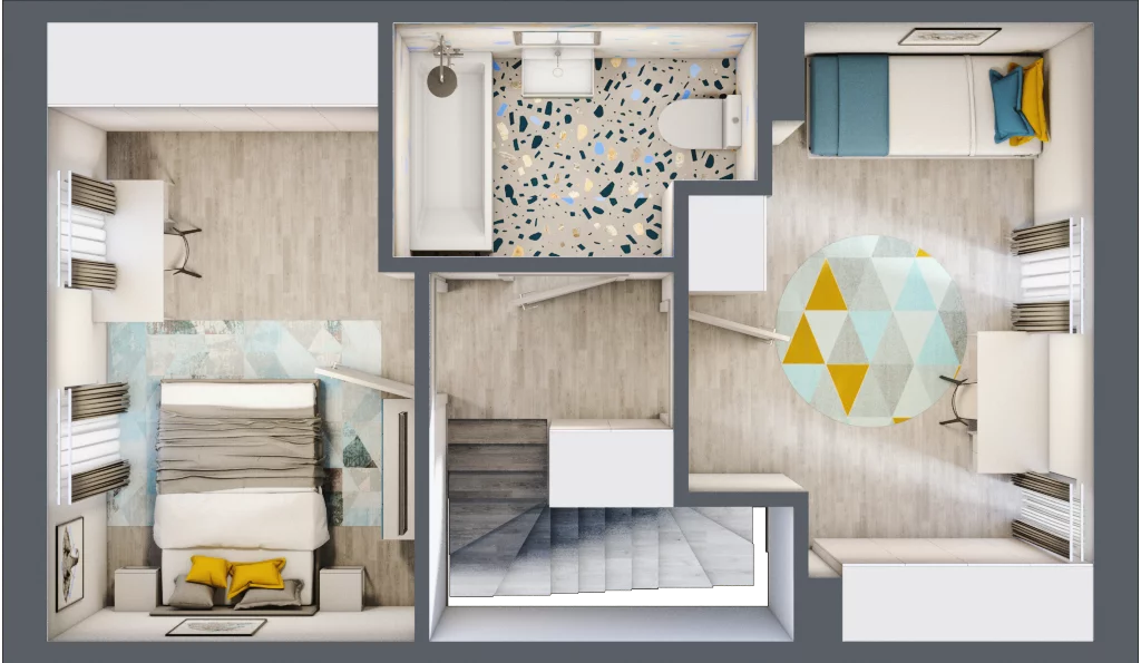 Dom 72,90 m², oferta nr 6B, Nova Magdalenka 7, Słomin, ul. Janczewicka