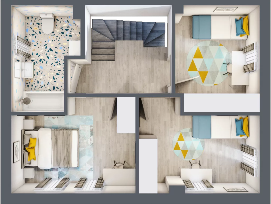Dom 93,95 m², oferta nr 7B, Nova Magdalenka 7, Słomin, ul. Janczewicka