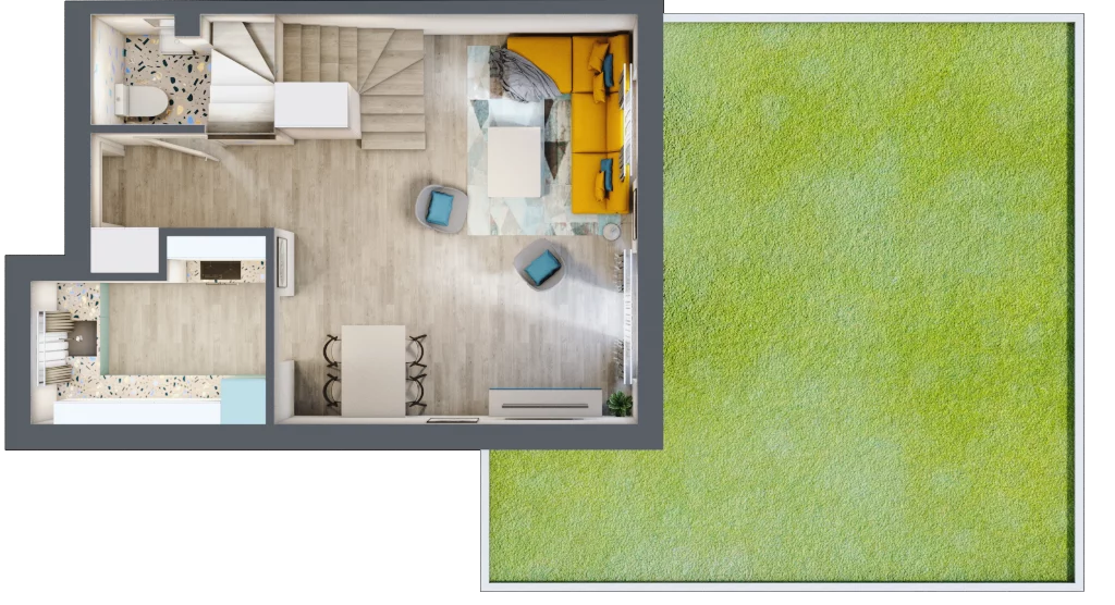 Dom 83,33 m², oferta nr 11A, Nova Magdalenka 7, Słomin, ul. Janczewicka