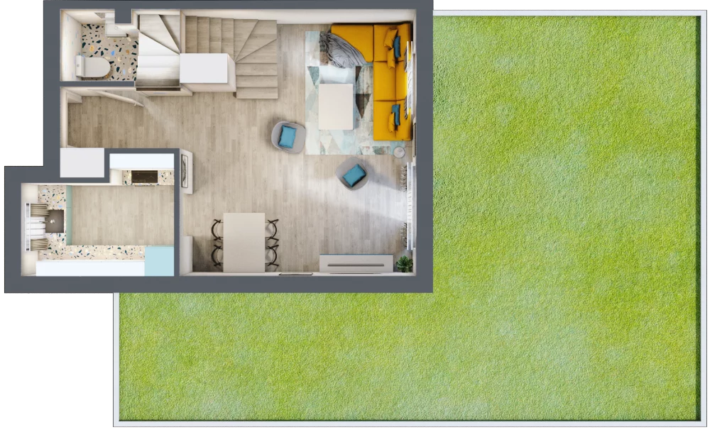 Dom 83,33 m², oferta nr 13A, Nova Magdalenka 7, Słomin, ul. Janczewicka