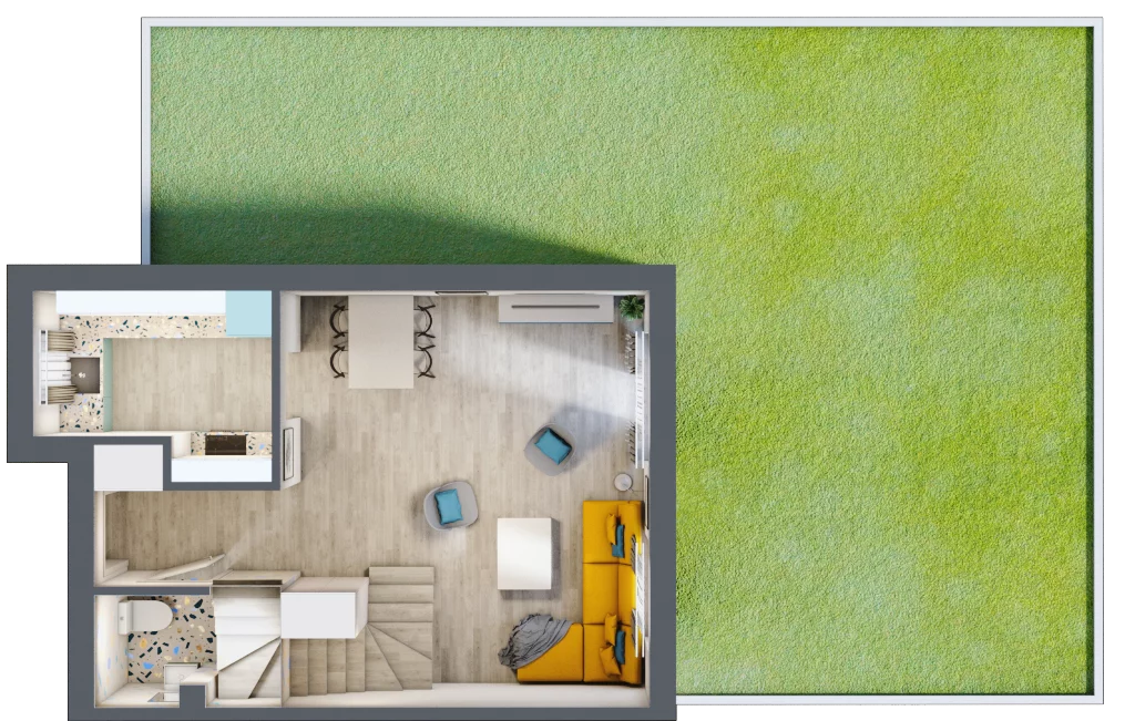 Dom 83,33 m², oferta nr 14B, Nova Magdalenka 7, Słomin, ul. Janczewicka
