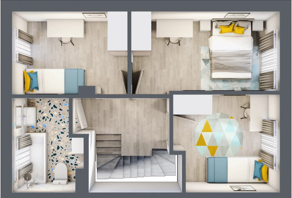 Dom 83,33 m², oferta nr 14B, Nova Magdalenka 7, Słomin, ul. Janczewicka