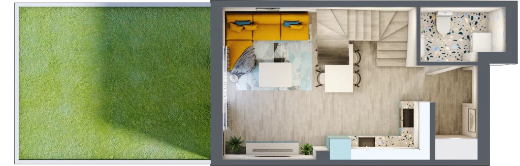 Dom 65,83 m², oferta nr 16A, Nova Magdalenka 7, Słomin, ul. Janczewicka
