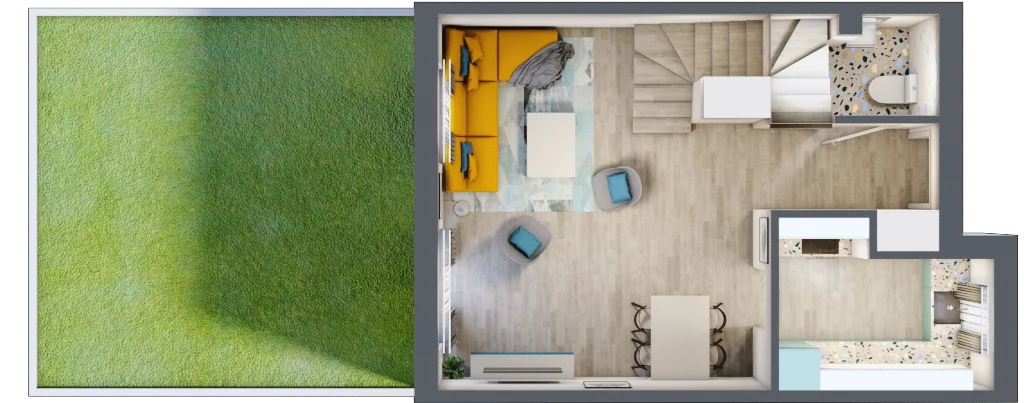 Dom 83,33 m², oferta nr 16B, Nova Magdalenka 7, Słomin, ul. Janczewicka