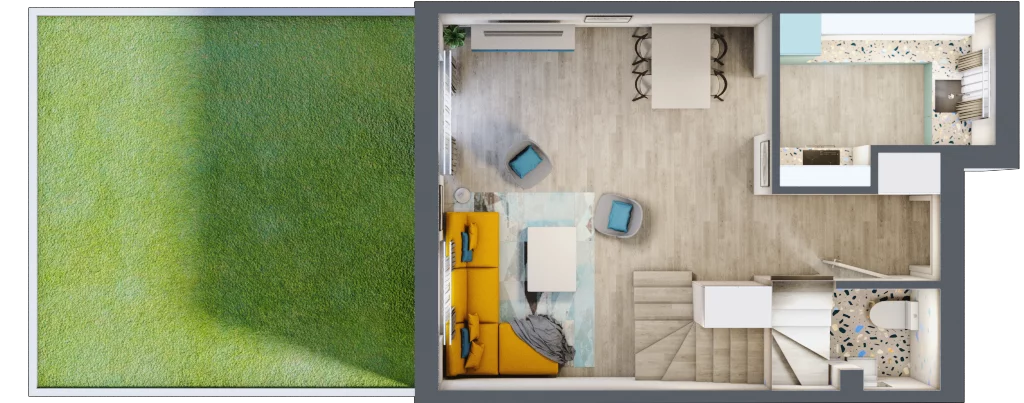 Dom 83,33 m², oferta nr 17A, Nova Magdalenka 7, Słomin, ul. Janczewicka