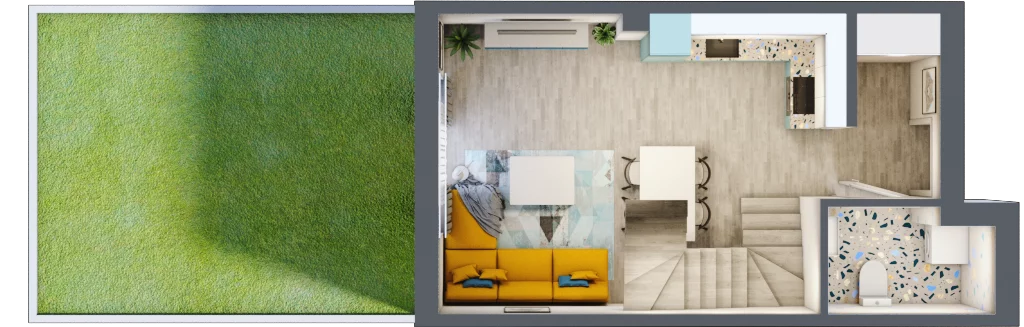 Dom 65,83 m², oferta nr 17B, Nova Magdalenka 7, Słomin, ul. Janczewicka
