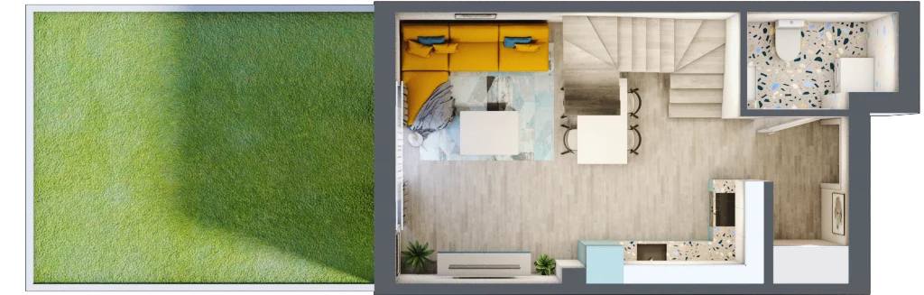 Dom 65,83 m², oferta nr 18A, Nova Magdalenka 7, Słomin, ul. Janczewicka