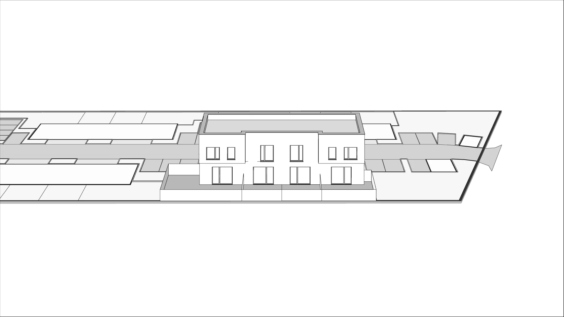 Wirtualna makieta 3D domu 74.84 m², 8