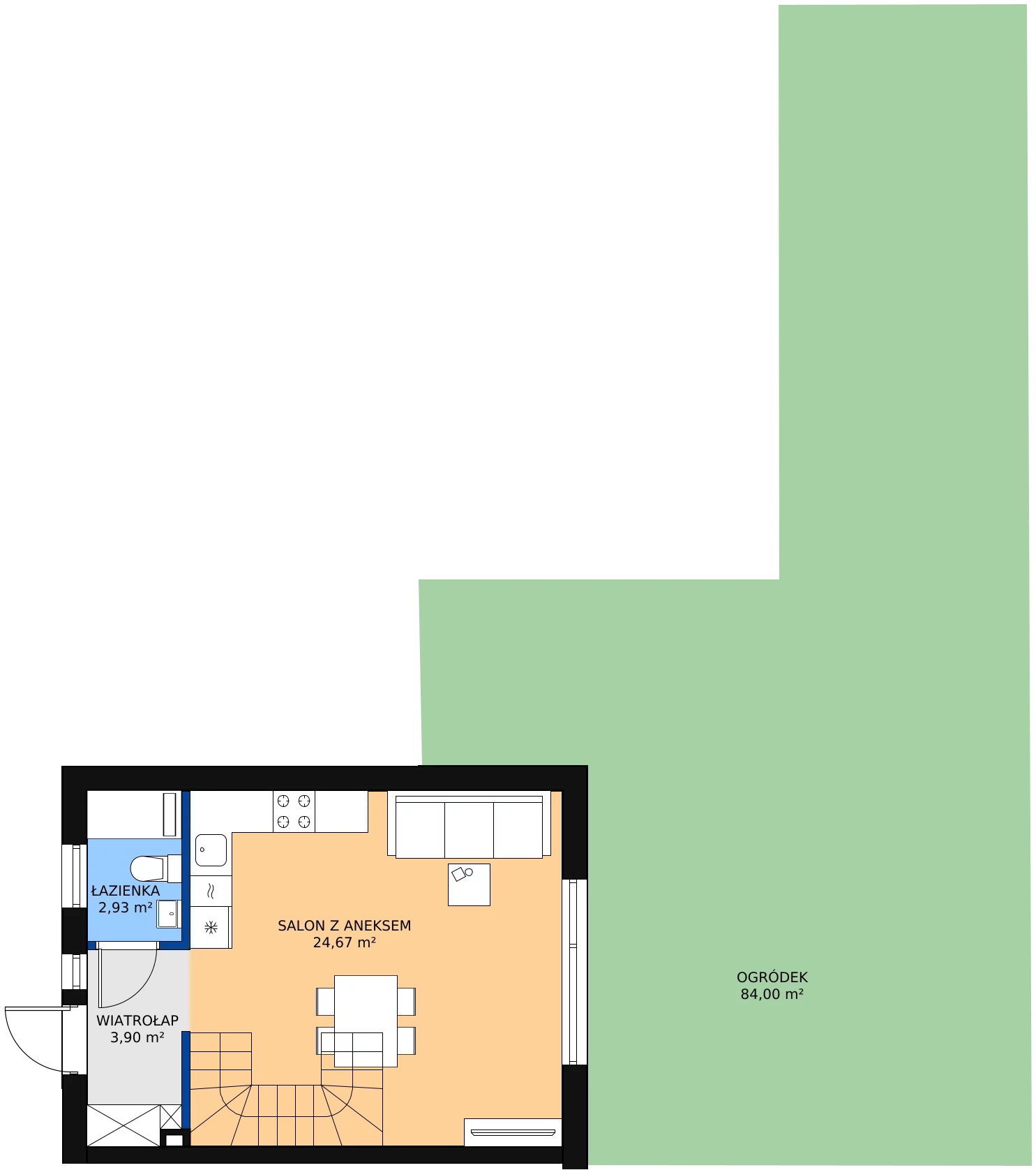Zalety domu 74.84 m², 12