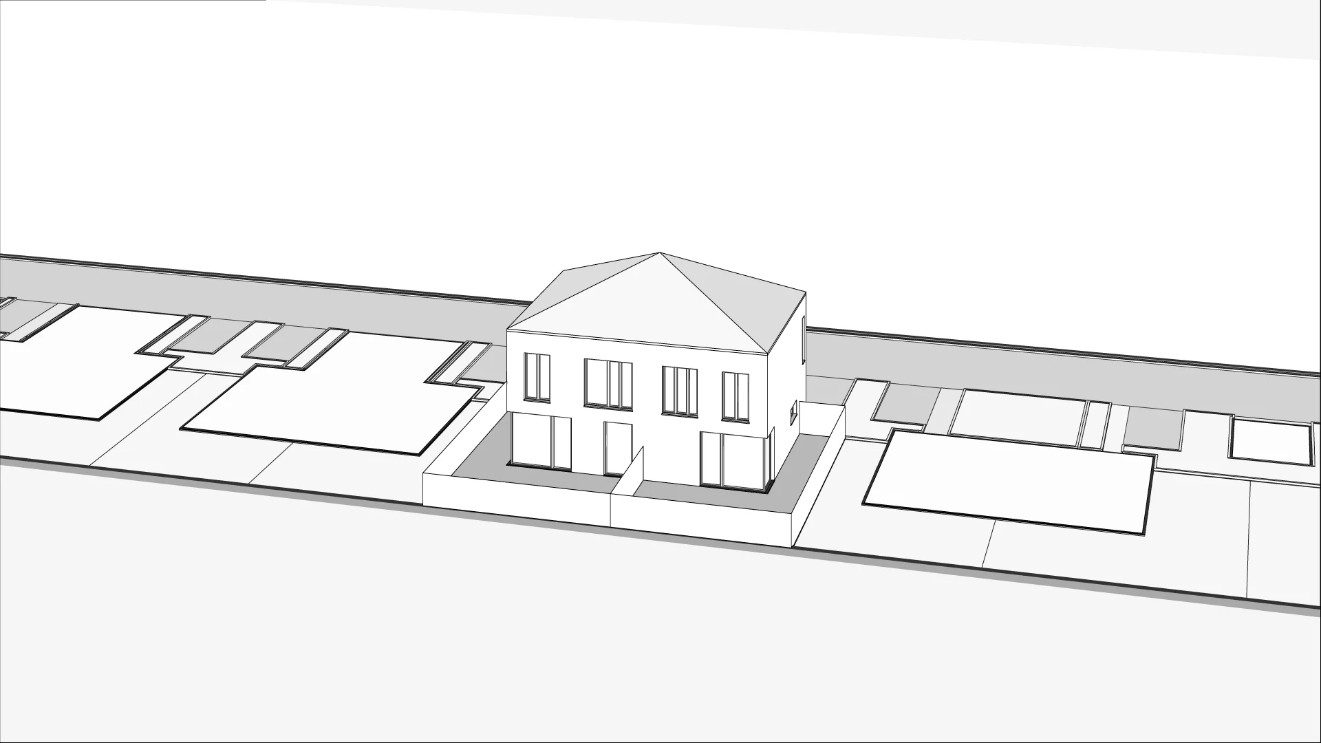 Wirtualna makieta 3D domu 85.9 m², 28B
