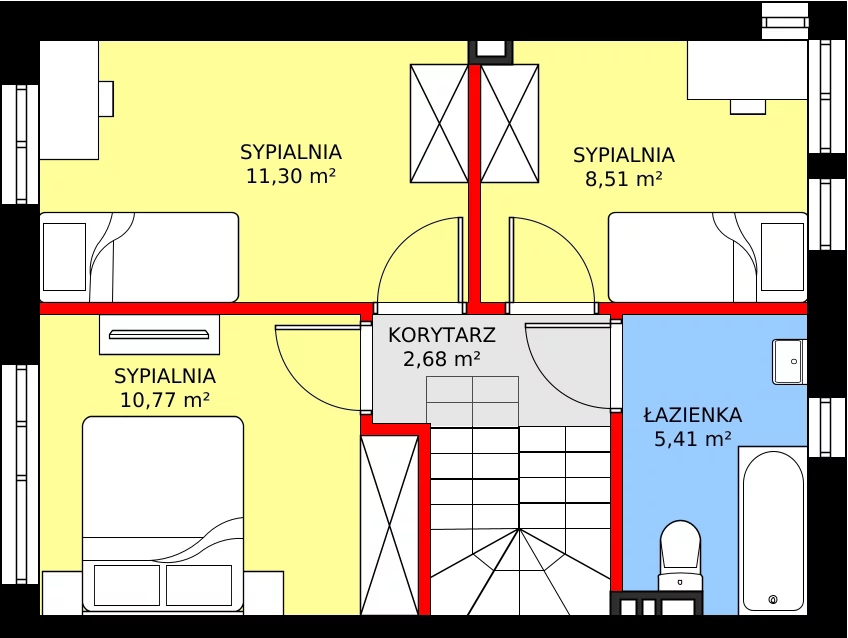 Dom 85,90 m², oferta nr 28B, Zielono Mi 2, Podolszyn, ul. Zielona