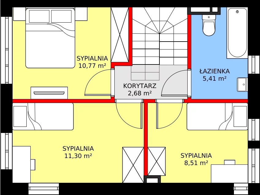 Dom 85,90 m², oferta nr 29A, Zielono Mi 2, Podolszyn, ul. Zielona