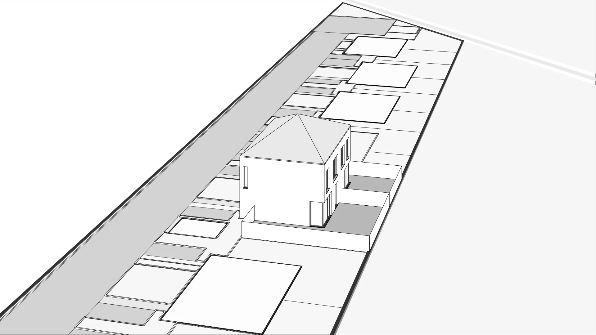 Wirtualna makieta 3D domu 76.5 m², 30A