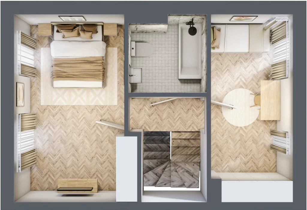 Dom 76,50 m², oferta nr 33B, Zielono Mi 2, Podolszyn, ul. Zielona
