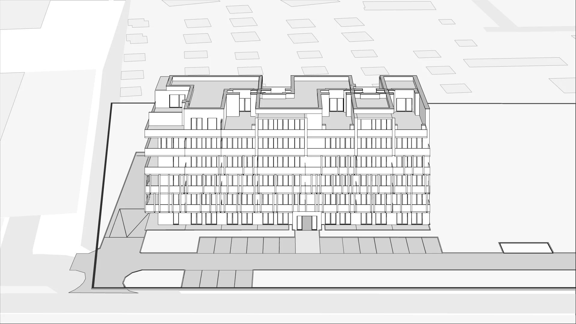 Wirtualna makieta 3D inwestycji Perłowa Przystań Sianożęty etap III
