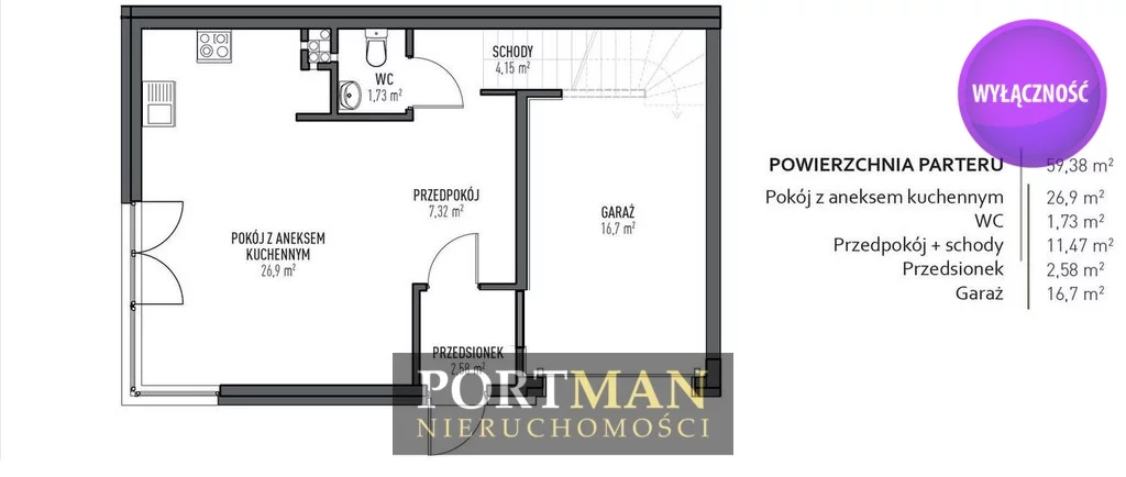 Dom i rezydencja 137,00 m², oferta nr , 2110/4857/ODS, Józefów