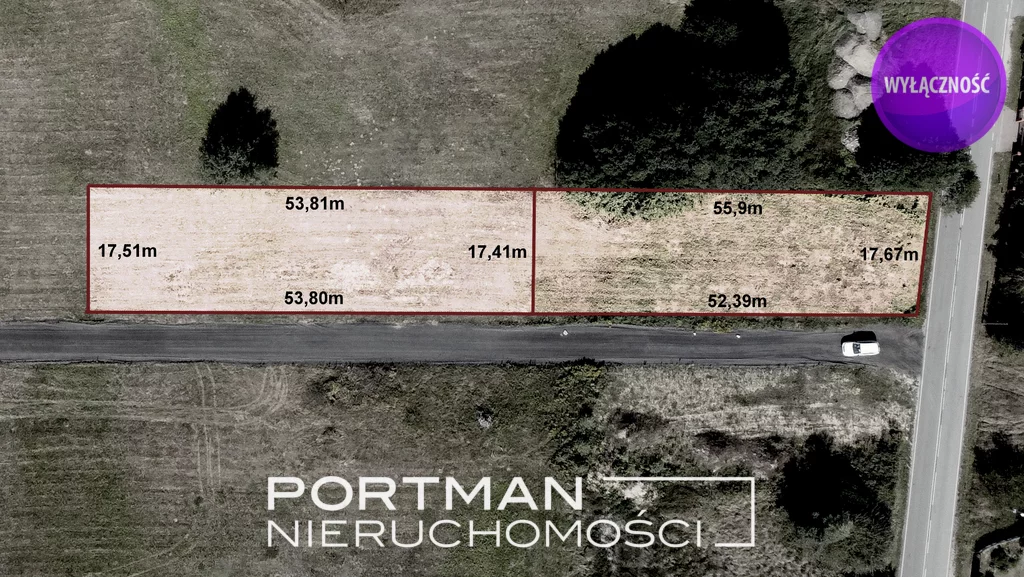 Działka 941,00 m², oferta nr , 3074/4857/OGS, Całowanie