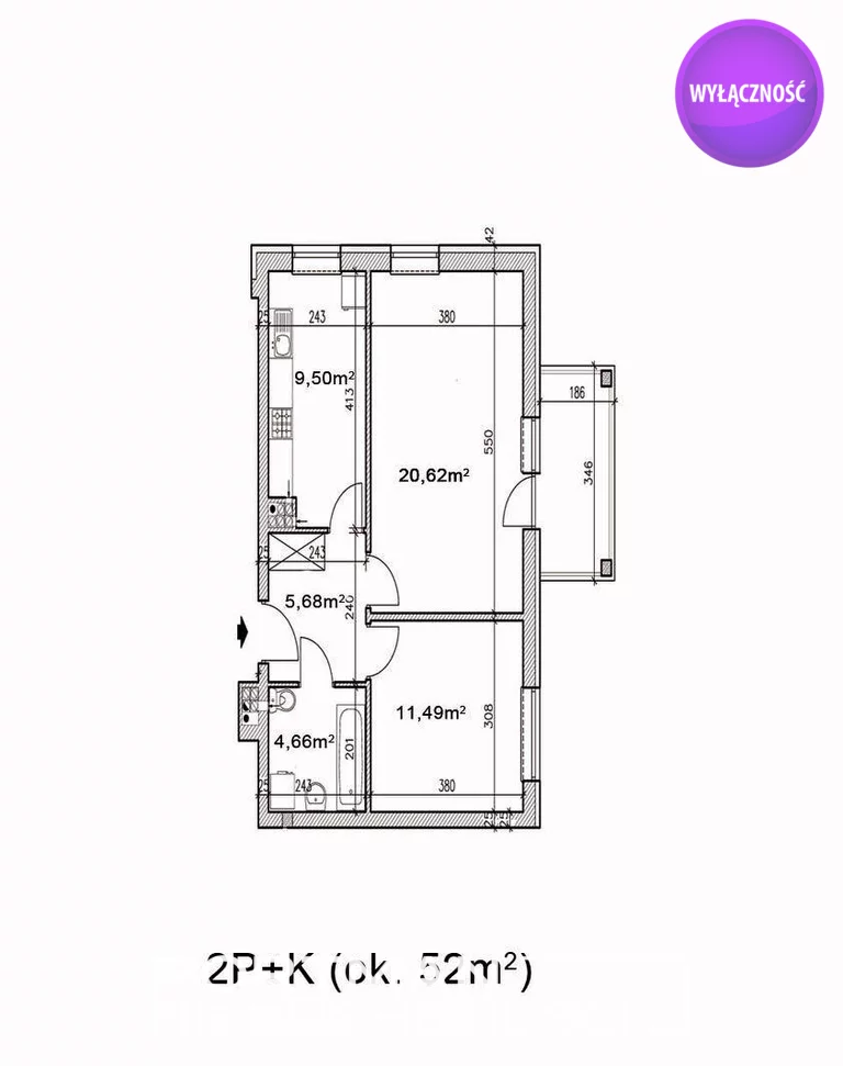2 pokoje, mieszkanie 52,00 m², parter, oferta nr , 3304/4857/OMS, Otwock, Bolesława Chrobrego