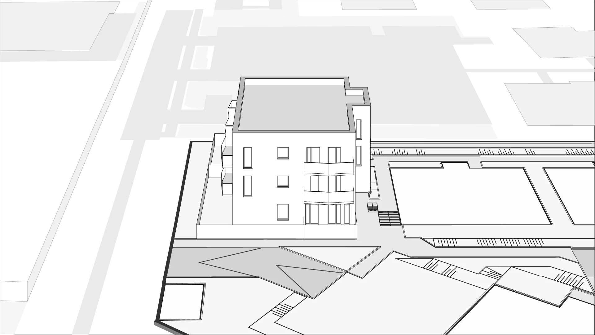 Wirtualna makieta 3D mieszkania 38.4 m², W6/M9
