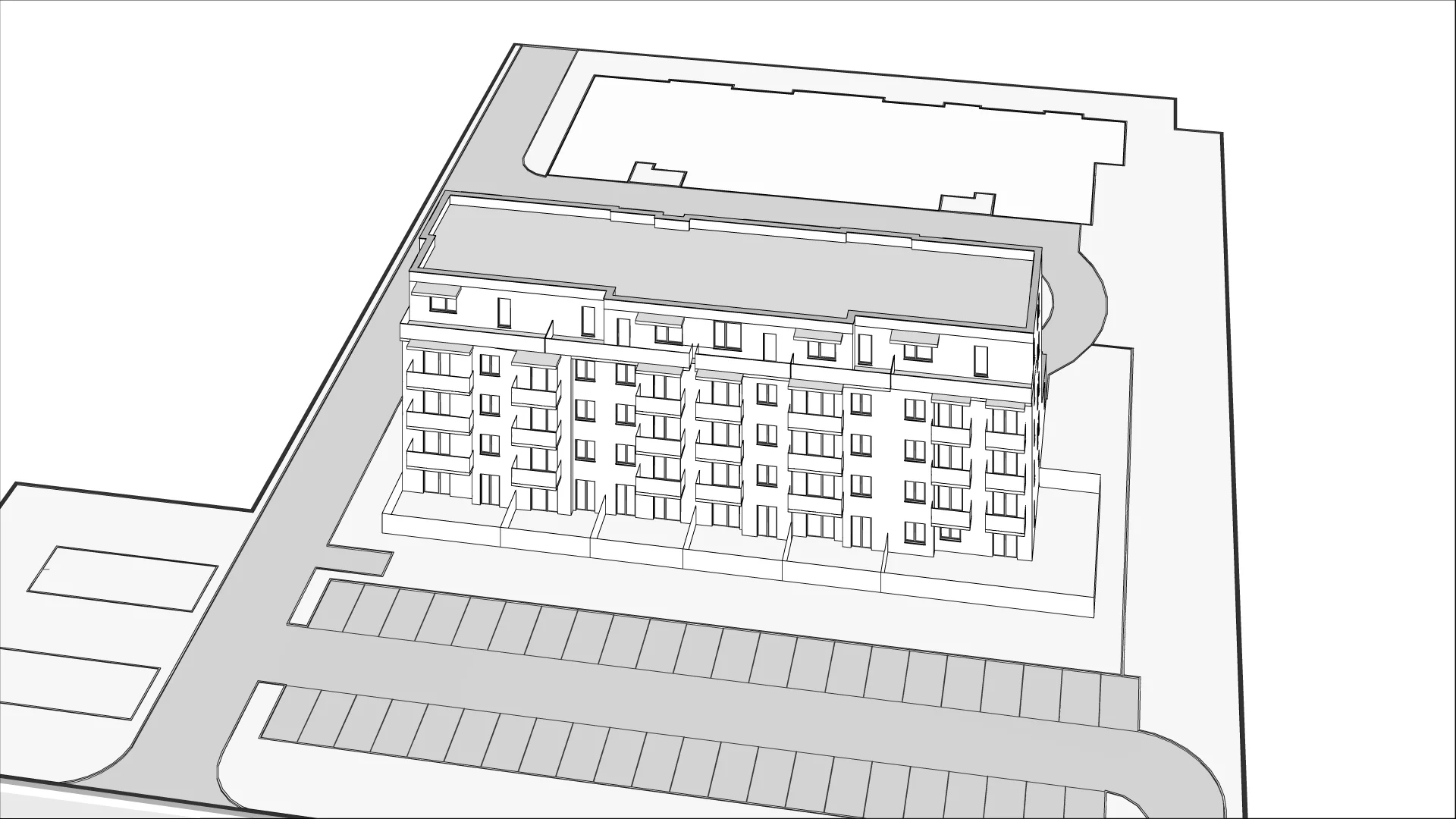 Wirtualna makieta 3D mieszkania 41.91 m², C1/P0/2