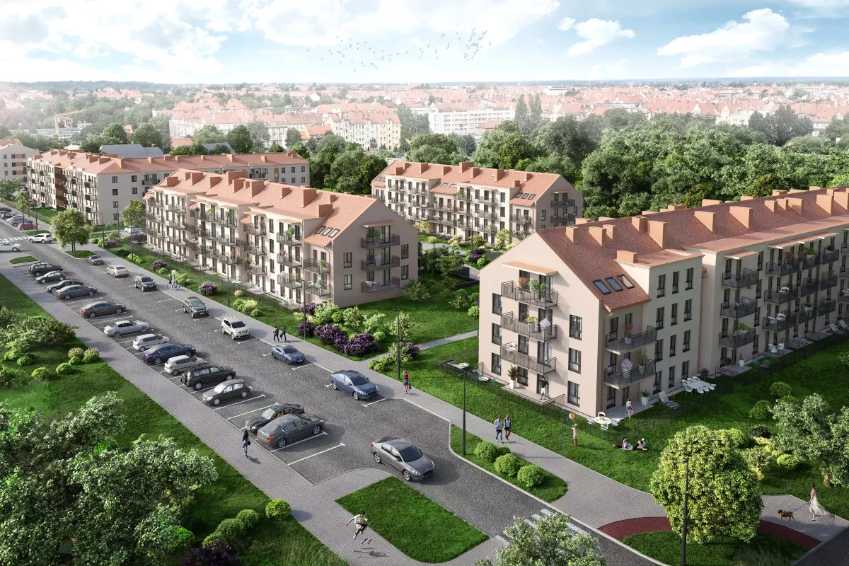 Apartamenty Osiedle Centrum Park Legnica ul. Mickiewicza 44/45