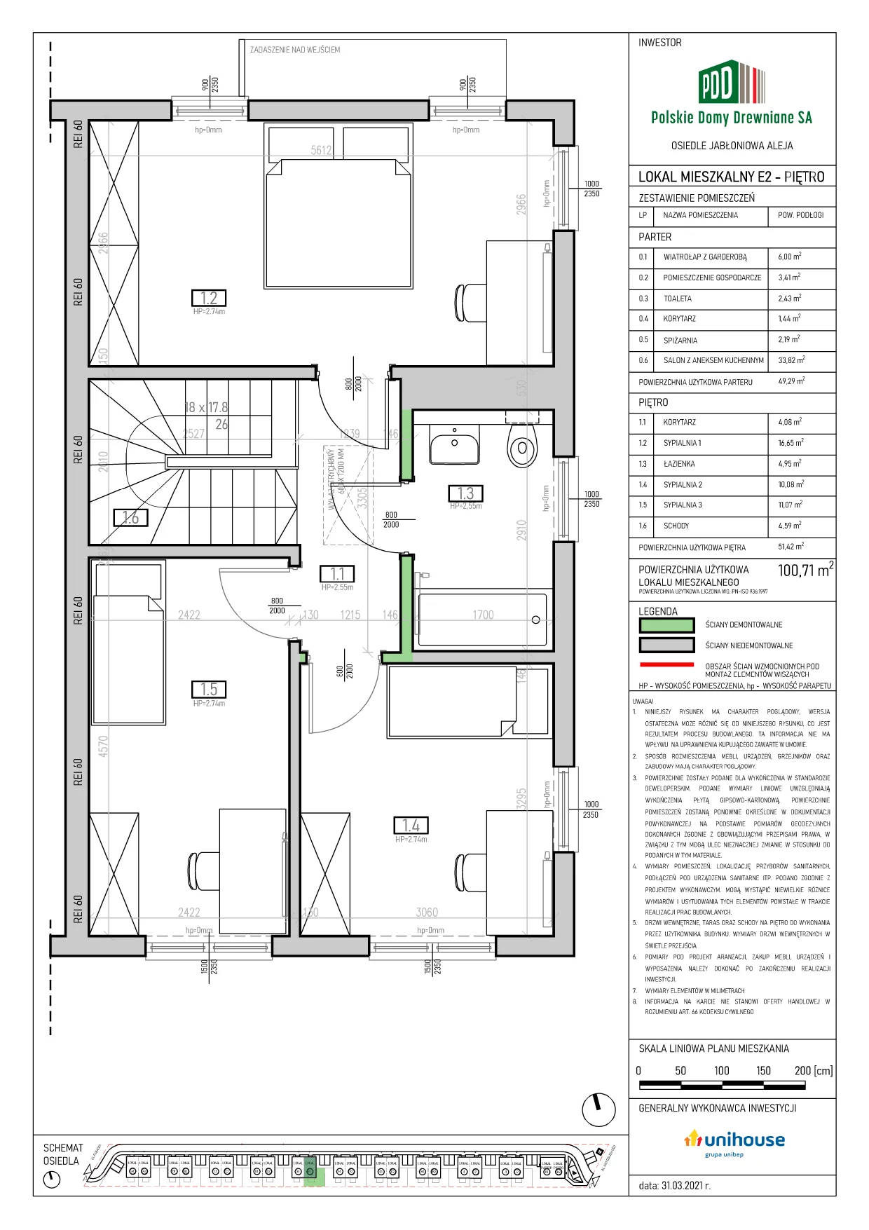 Dom 100,71 m², oferta nr E2, Osiedle Jabłoniowa Aleja, Choroszcz, ul. Rybacka